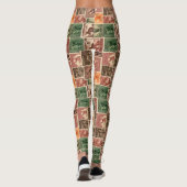  Australisch Collectie voor postzegels Leggings (Achterkant)