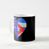 Australisch Cubaans vlaggeschut Koffiemok (Voorkant links)