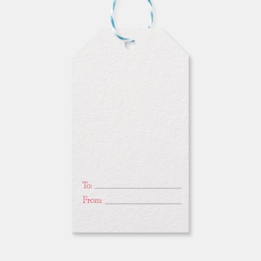 Australisch Cute Quokka Kerstmis Cadeaulabel (Achterkant)