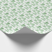 Australisch dier toile (groen) cadeaupapier (Hoek)