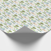 Australisch dier toile (origineel) inpakpapier (Hoek)