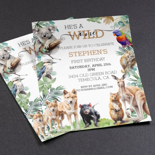 Australisch dier wild een verjaardag kangoeroe