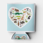 Australisch dierenhart blikjeskoeler (Voorkant)