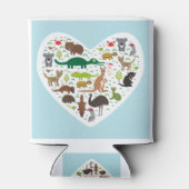 Australisch dierenhart blikjeskoeler (Achterkant)