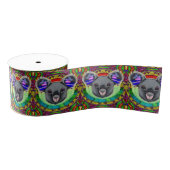Australisch dierenvriend artsy koala beer patroon grosgrain lint (Spoel)