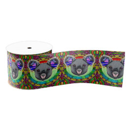 Australisch dierenvriend artsy koala beer patroon grosgrain lint