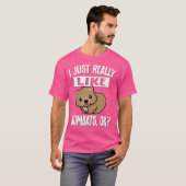 Australisch Dierenvriend Wombat T-shirt (Voorkant volledig)