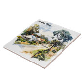 Australisch dorp tegeltje (Zijkant)