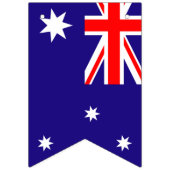 Australisch en Engels internationaal huwelijksfees Vlaggetjes (Derde vlag)