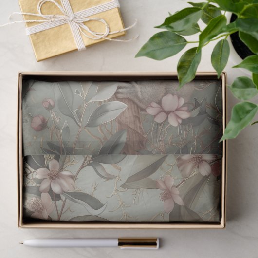 Australisch eucalyptus koala-Beer Tissuepapier (Geschenk)