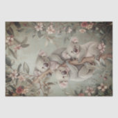 Australisch eucalyptus koala-Beer Tissuepapier (Voorkant)