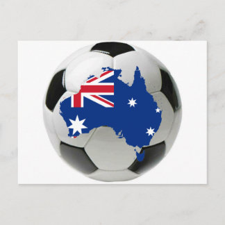 Australisch football voetbal briefkaart