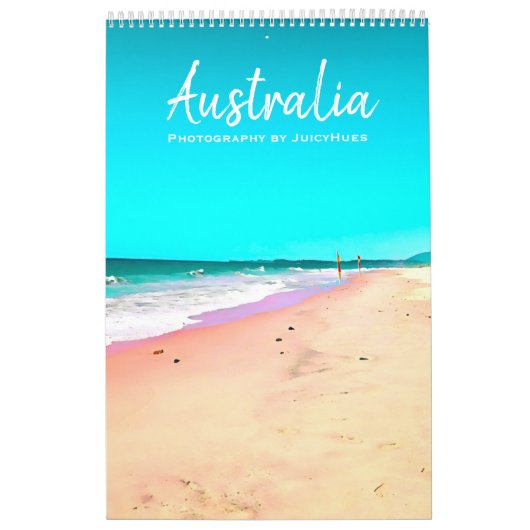 Australisch fotografisch iconisch Australië Kalender (Hoes)