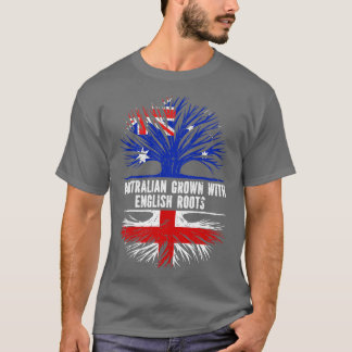 Australisch Gegroeid met Engelse Roots Australia V T-shirt