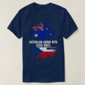 Australisch Gegroeid met Tsjechische Roots Austral T-shirt (Design voorkant)