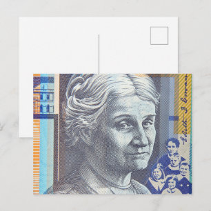 Australisch geld dollars briefkaart