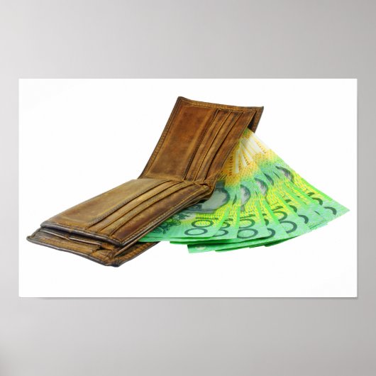 Australisch geld poster (Voorkant)