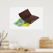 Australisch geld poster (Keuken)