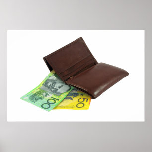 Australisch geld poster