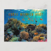 Australisch Great Barrier Reef gestileerd Briefkaart (Voorkant)