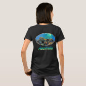 Australisch Great Barrier Reef gestileerd T-shirt (Achterkant volledig)