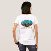 Australisch Great Barrier Reef gestileerd T-shirt (Achterkant volledig)