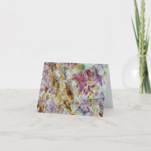 Australisch Green Opalite Slab Notitiekaartje