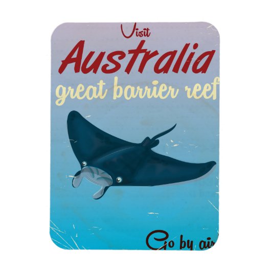 Australisch groot barrièrerif magneet (Verticaal)