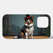 Australisch hondenboek in een straat Case-Mate iPhone case (Achterkant (horizontaal))