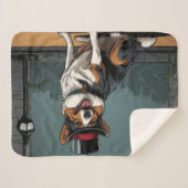 Australisch hondenboek in een straat sherpa deken (Voorkant (horizontaal))