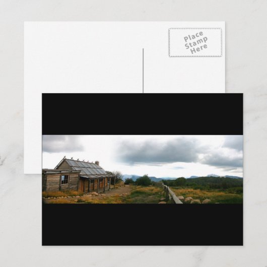 Australisch - hoog land briefkaart (Voorkant / Achterkant)