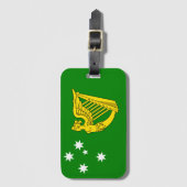 Australisch Iers erfgoed Bagagelabel (Voorkant (verticaal))