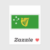 Australisch Iers erfgoed Sticker (Vel)