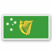 Australisch Iers erfgoed Sticker (Voorkant)