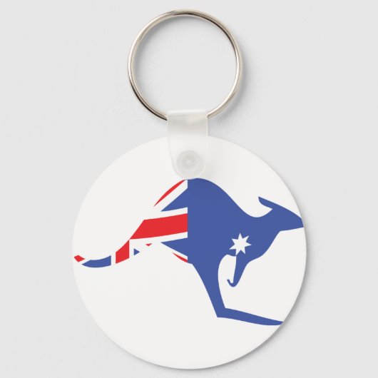 australisch kangaroe sleutelhanger (Voorkant)