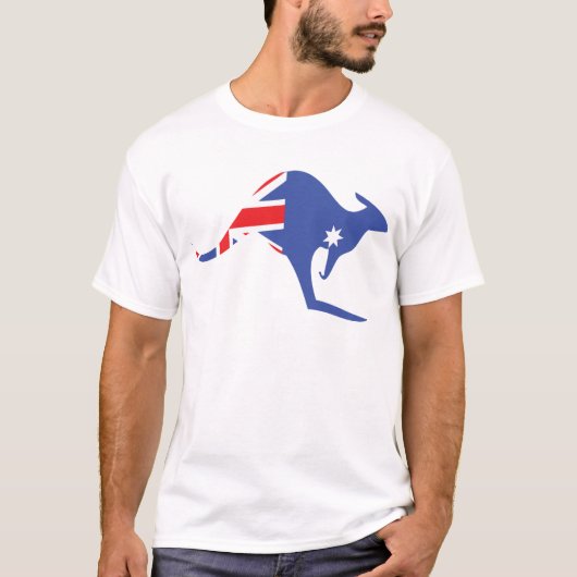 australisch kangaroe t-shirt (Voorkant)