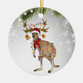 Australisch Kangaroo Santa animal marsupsous wildl Keramisch Ornament (Voorkant)