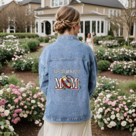 Australisch Kelpie Dog MOM Denim Jacket