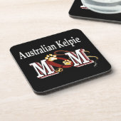 Australisch Kelpie Dog MOM Onderzetter (Linkerzijde)