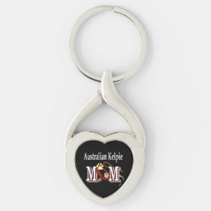Australisch Kelpie Dog MOM Sleutelhanger