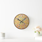 Australisch Kelpie Pattern Ronde Klok (Huis)