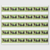 Australisch Kelpie Puppies Cadeaupapier (Vlak)