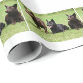 Australisch Kelpie Puppies Cadeaupapier (Rol Hoek)