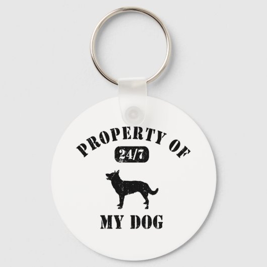 Australisch Kelpie Sleutelhanger (Voorkant)