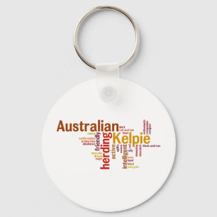 Australisch Kelpie Sleutelhanger