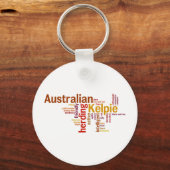 Australisch Kelpie Sleutelhanger (Voorkant)