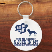 Australisch Kelpie Sleutelhanger (Voorkant)