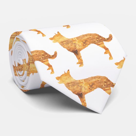 Australisch Kelpie Stropdas (Opgerold)