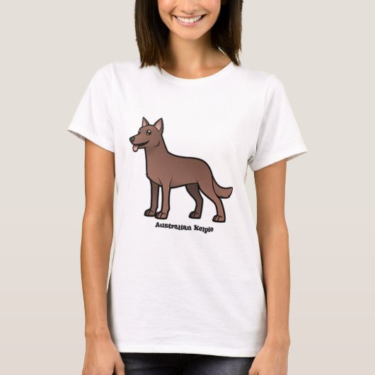 Australisch Kelpie T-shirt (Voorkant)