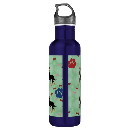 Australisch Kelpie Waterfles (Achterkant)